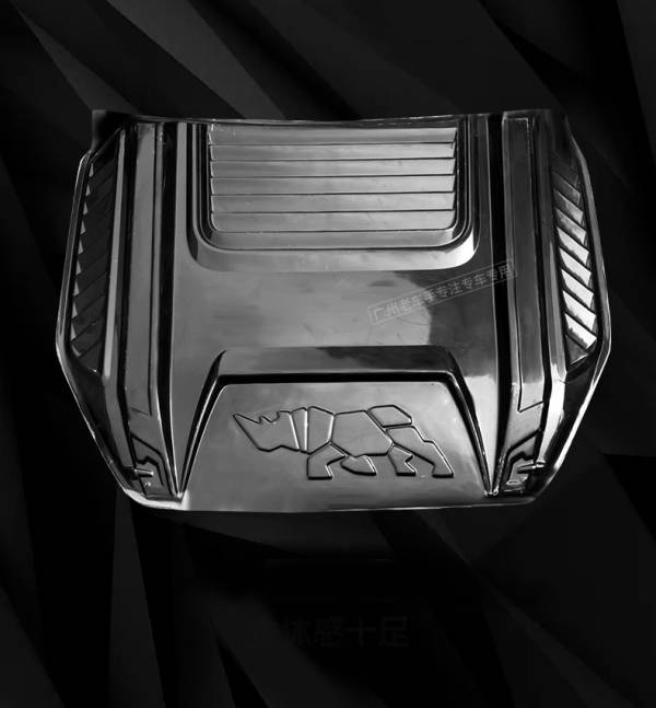 Ốp Nắp Capo Mẫu Tê Giác Rhino cho Ranger 2023
